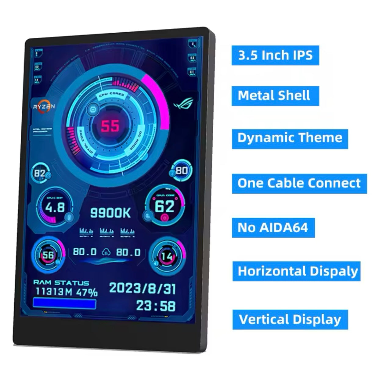 IPS computer monitor display